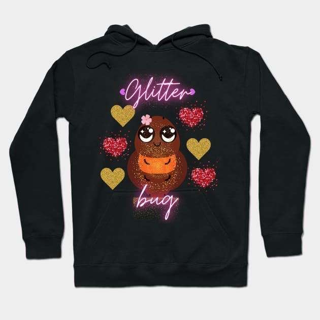 Glitter Bug Sparkle Hoodie by MissV